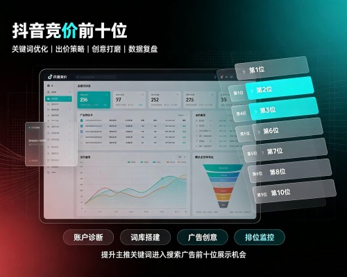 满城抖音搜索竞价